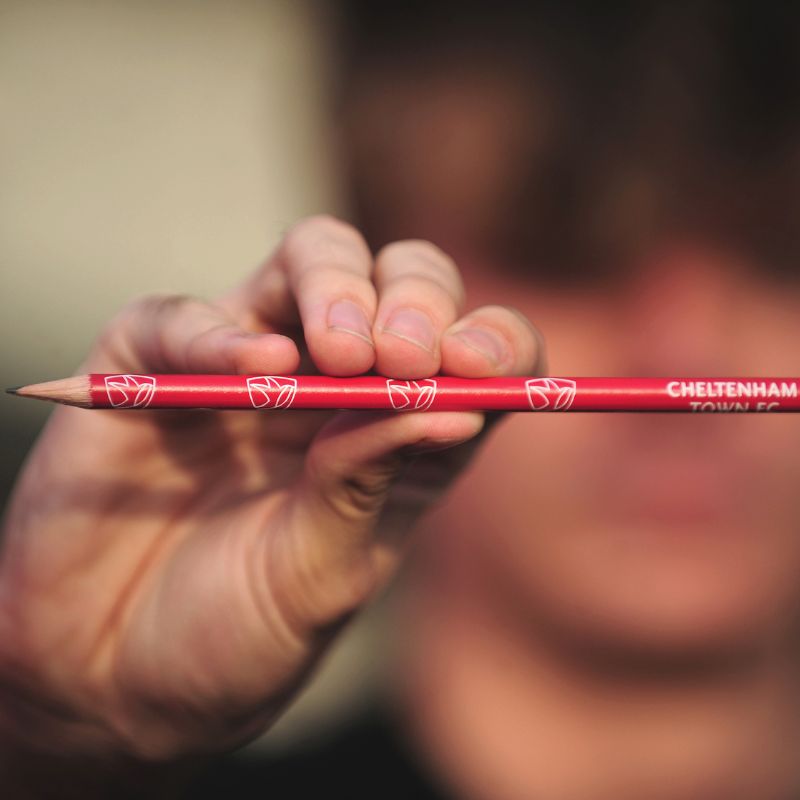 Cheltenham Town FC pencil