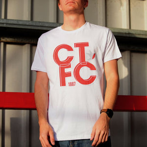 Cheltenham Town FC T-shirt in white
