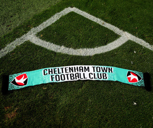 Cheltenham Town FC scarf in mint