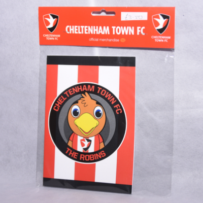 Cheltenham Town FC Robins notepad